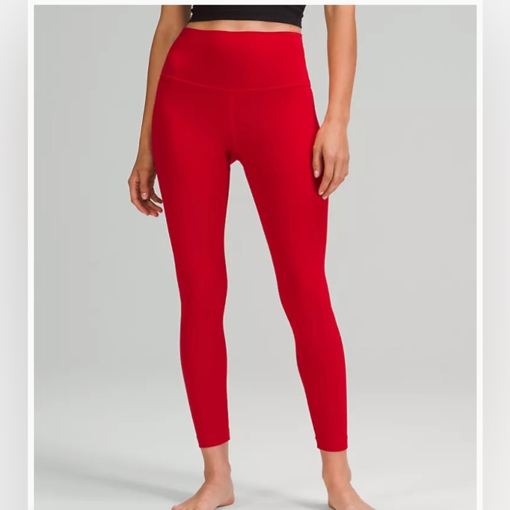 Align 28” red legging